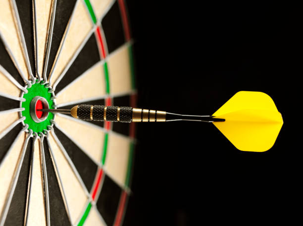 istock Bulls Eye in a Game of Darts 481109497