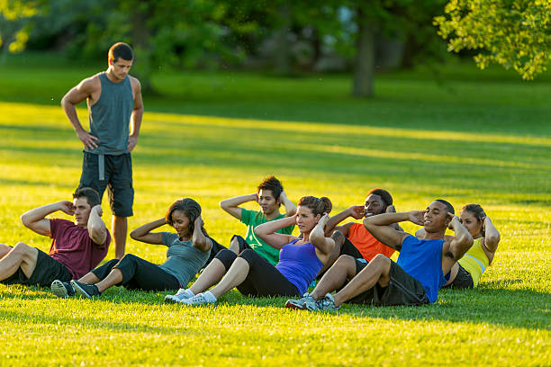 istock Outdoor fitness 481113419
