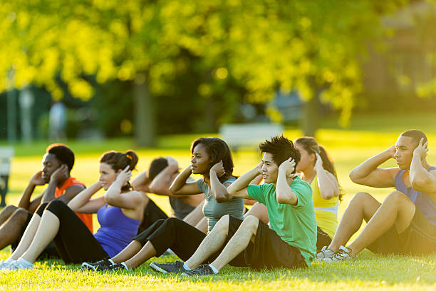 istock Outdoor fitness 481113437
