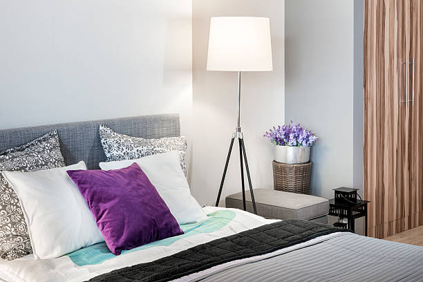 istock Modern bedroom detail interior design 481114177