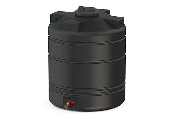 Photo of black water tank