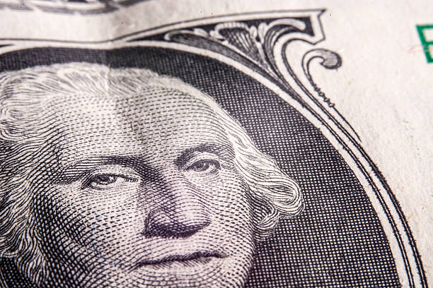 istock Washington president, dollar bill, super macro 481115387