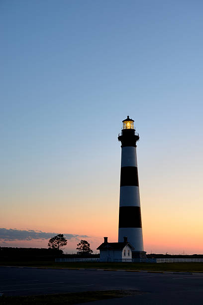 istock Bodie Lighthouse on the Outer Banks at Sunrise 481116214