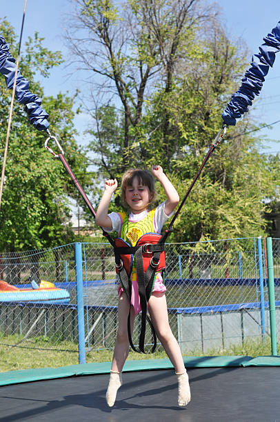 istock Girl on the bungee. 481121089
