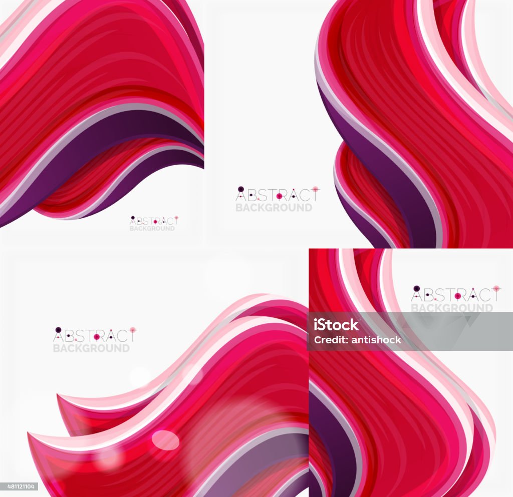 Solid Wave Background Abstract Realistic Solid Wave Background Stock Illustration - Download ...