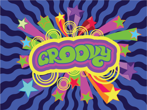 Groovy Rave Groovy Style Stock Illustration - Download Image Now - 1970-1979, Disco ...