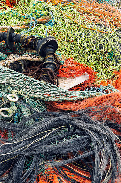 istock Pile of assorted fishing equipment 481124132