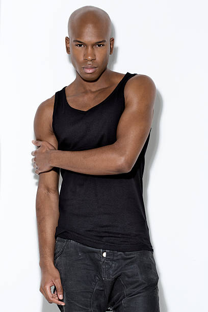 istock black young fashion male model posing in studio 481124487