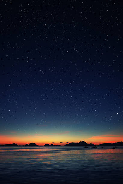istock Starry night in El Nido, Philippines 481127221