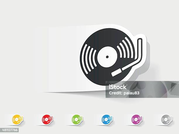 Realistic Design Element Turntable Stock Illustration - Download Image ...
