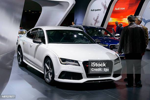 Foto de Audi Rs7 Sportback e mais fotos de stock de 2014 - 2014, Audi, Branco