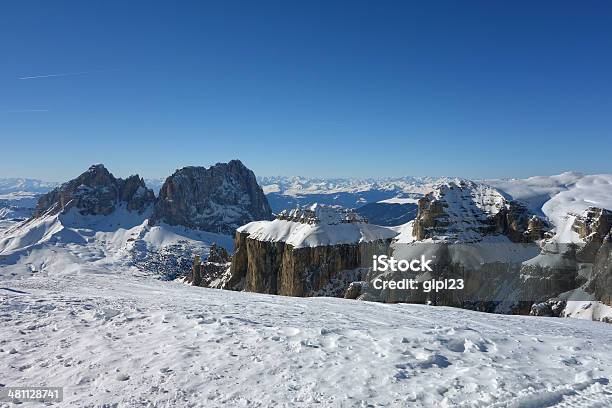 Dolomites Stock Photo - Download Image Now - Beauty In Nature, Blue, Clear Sky