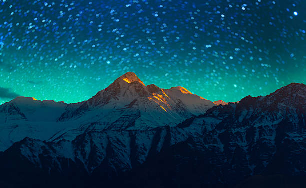 istock Starry night in Norther part of India 481129016