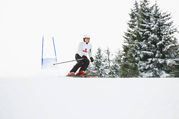 istock Giant slalom race - Snow Skiing 481129119
