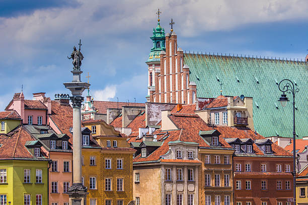 istock Old town in Warsaw, Poland. 481129342