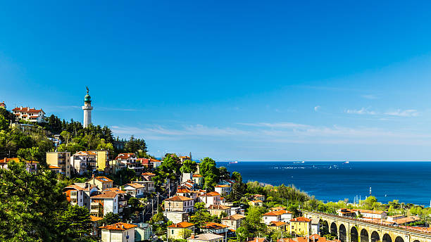 istock Old lighthouse in the bay of Trieste 481129954