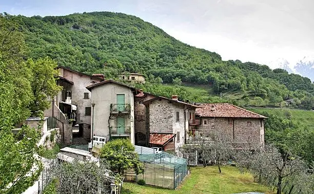 Pregasina is a mountain village on the Garda Lake