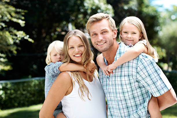 istock They're a well-balanced young family 481131139