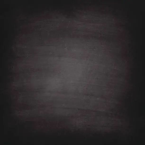Vector illustration of Blank blackboard texture with chalk traces