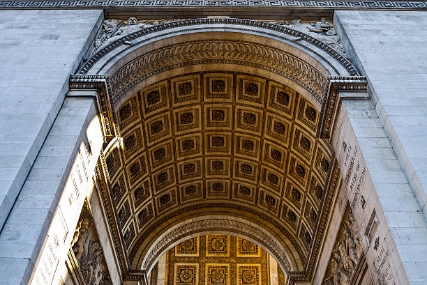 Arc de Triomphe - Paris - France stock photo