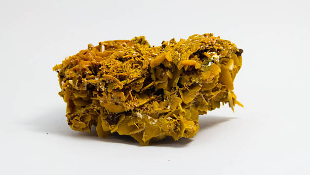 istock wulfenite mineral close up 481144954