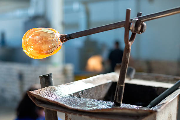 istock Handmade figures of melted glass 481148288