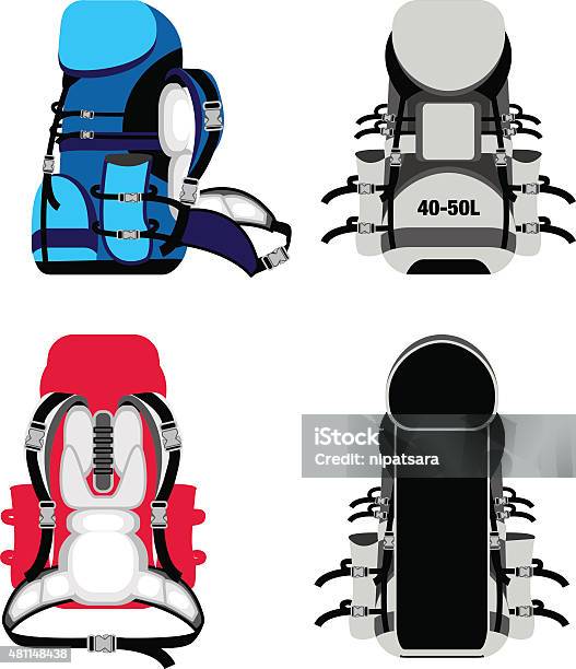 Backpack Inner Vector Backpack Isolate Vector Stock Illustration - Download Image Now - 2015 ...