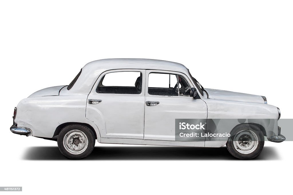 Mercedes-Benz W120 1958 Isolated car 1950-1959 Stock Photo