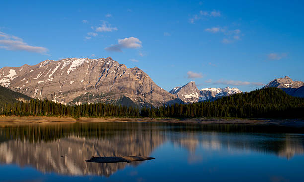 istock Upper Kananaskis Lake in morning 481158244