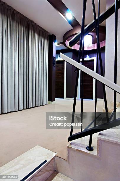 Hotel Stairs And Lobby Stock Photo - Download Image Now - 2015, Arch - Architectural Feature, Architecture