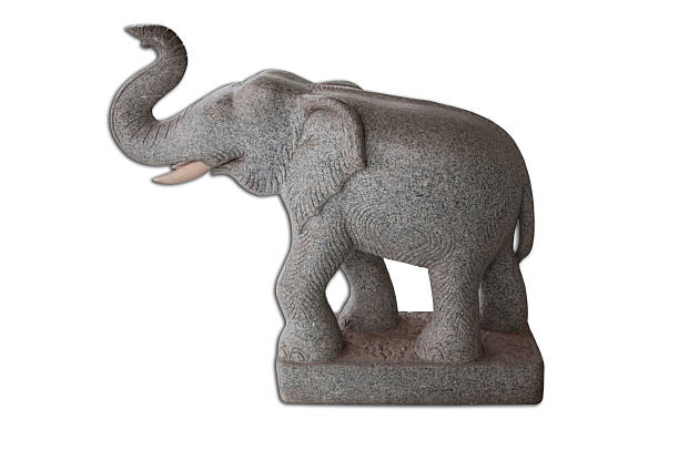 istock Elephant Stone carving is a delicate craft 481164926