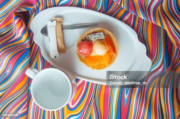 Tartlet With Fresh Fruit Stock Photo - Download Image Now