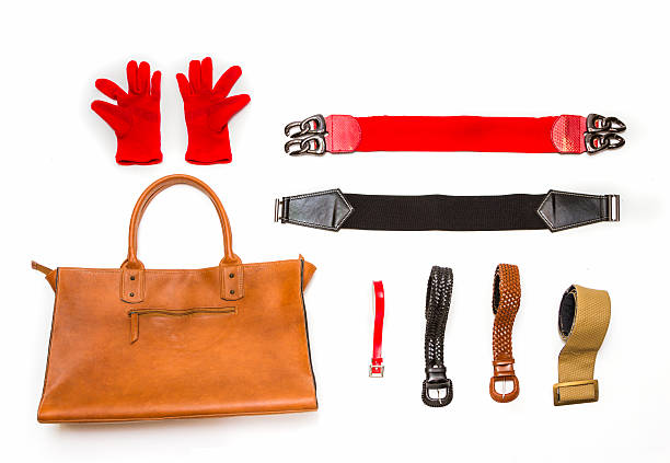 istock Accessories for everyday life on white background. 481166706