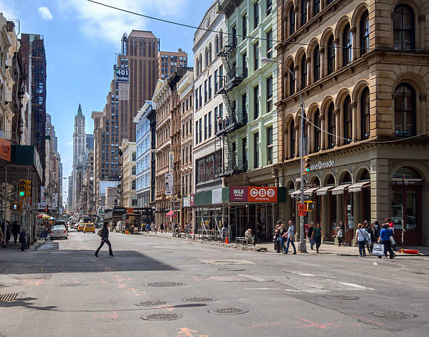 istock Street scene on broadway, Manhattan, new york 481169980