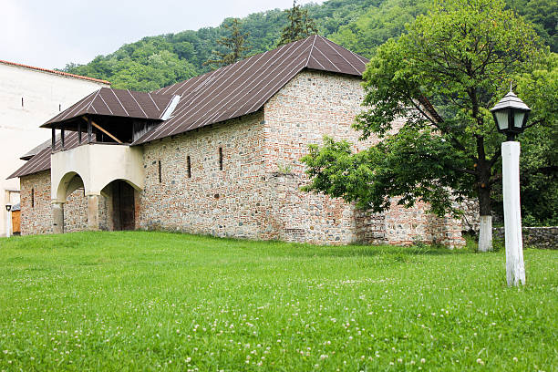 istock Rural Landscape with old monastery in Romania 481170936