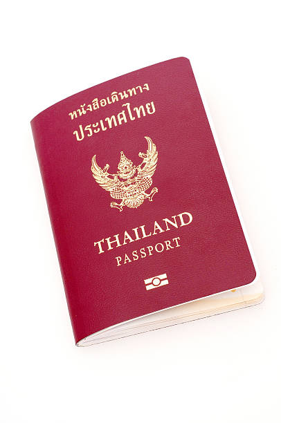 thaïlande passport - security check airport safety customs photos et images de collection