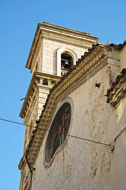 Church of Annunziata. Bovino. Puglia. Italy.