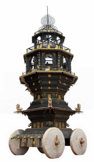 Architectural exterior of Liusheng Stone Pagoda in Quanzhou, China