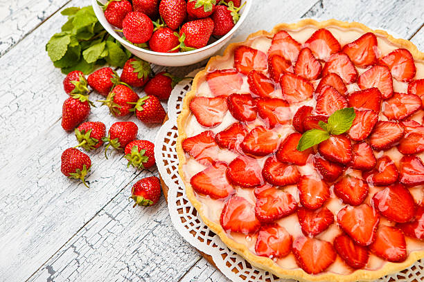 istock Homemade Strawberry cake 481187084