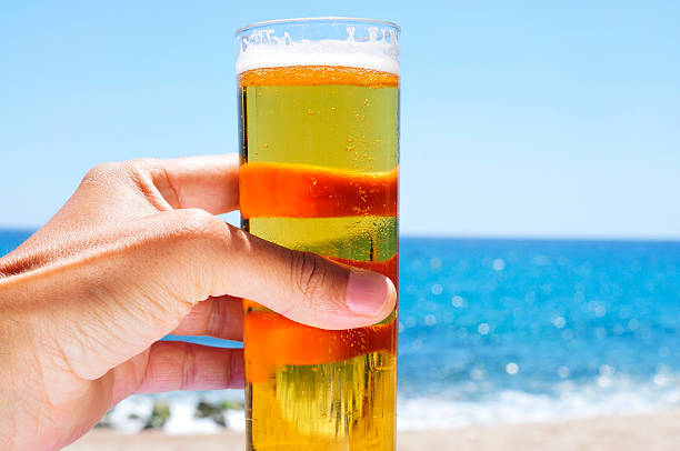 istock young man having a beer on the beach 481187432
