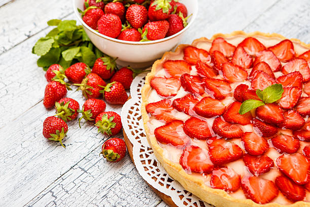 istock Homemade Strawberry cake 481187460