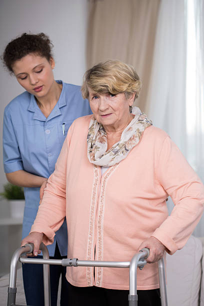 istock Carer and older woman 481188226