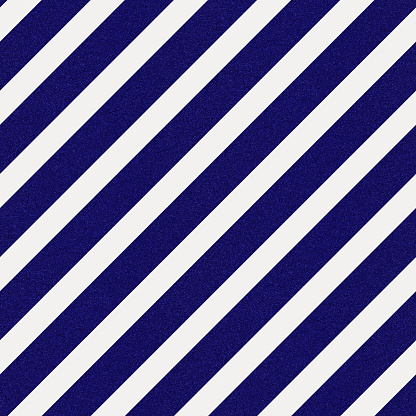 Seamless square stock image of blue glitter stripe pattern on white paper