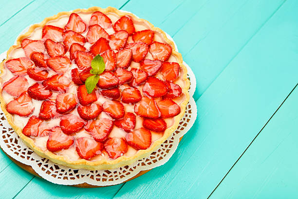 istock Homemade Strawberry cake 481189596