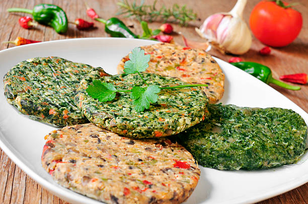 istock raw veggie burgers 481189860