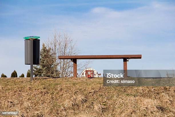 Resting Place Stock Photo - Download Image Now - Bench, Cloud - Sky, Colors