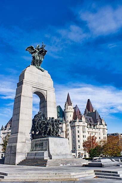 istock The National War Memorial in Ottawa, Canada 481190034
