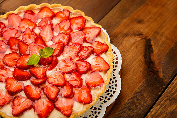 istock Homemade Strawberry cake 481190136