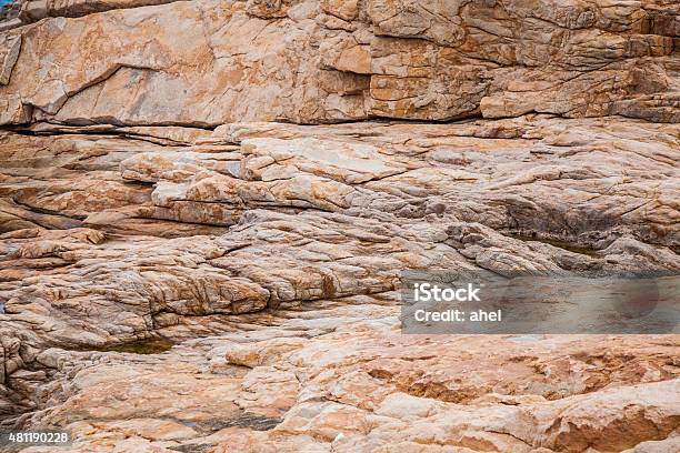 Rocks In Bay Stock Photo - Download Image Now - 2015, Backgrounds, Brown