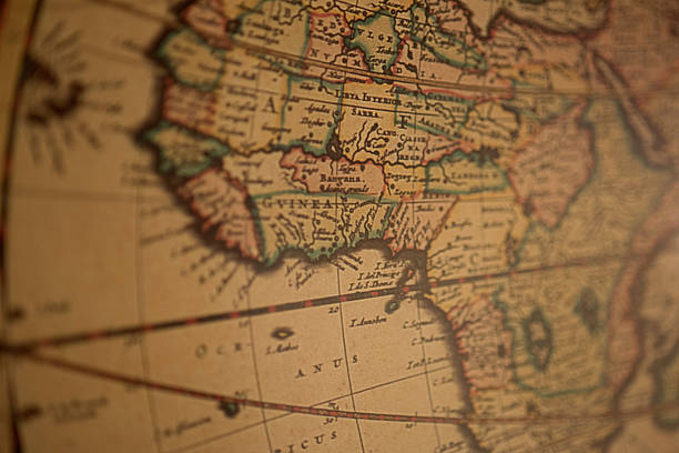 istock Early map of america 481192878